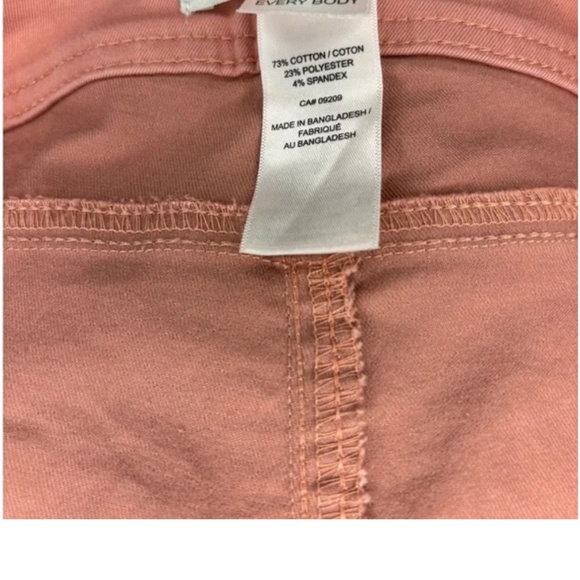 NWOT Cleo Dusty Pink Capris - Size 14 Petite - Every Body Line - Picture 4 of 5